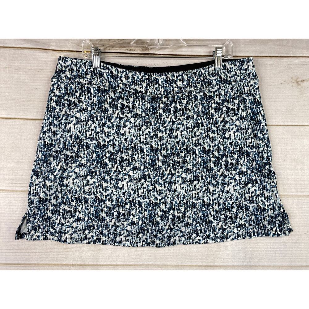 Tranquility Colorado Skort Womens 2XL XXL Black Blue Skirt Shorts Golf Tennis